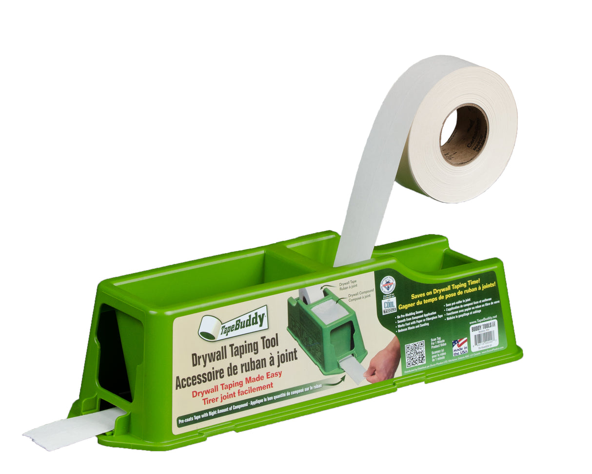 Buddy Tools TapeBuddy - Outil de pose de ruban adhésif pour cloisons sèches
