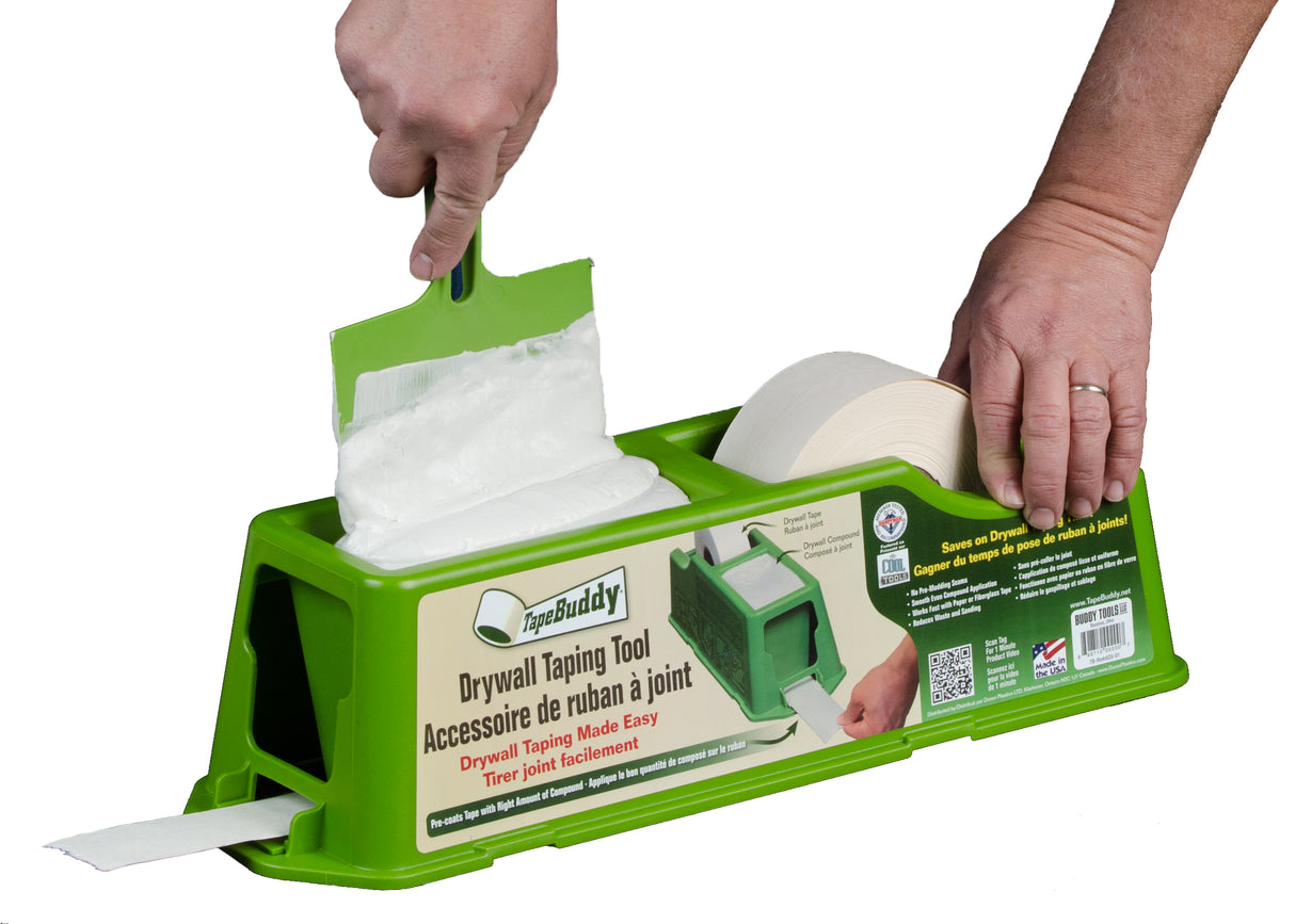 Buddy Tools TapeBuddy - Outil de pose de ruban adhésif pour cloisons sèches