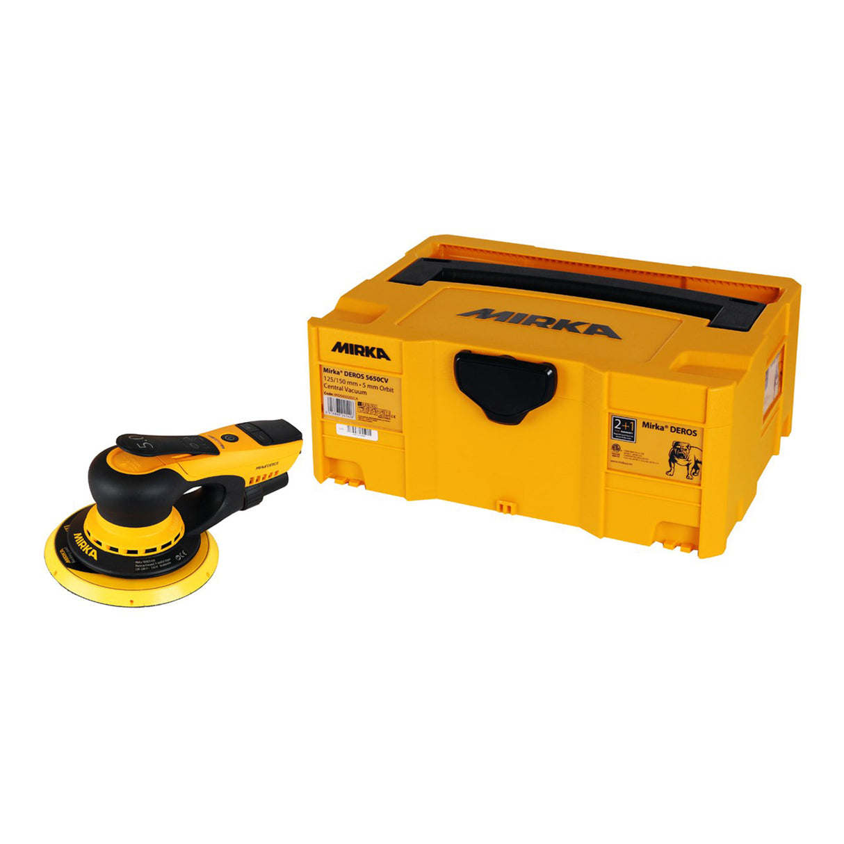 Ensemble combiné de ponceuse orbitale prête pour le vide Mirka DEROS (MCA-DEROSNET-6)
