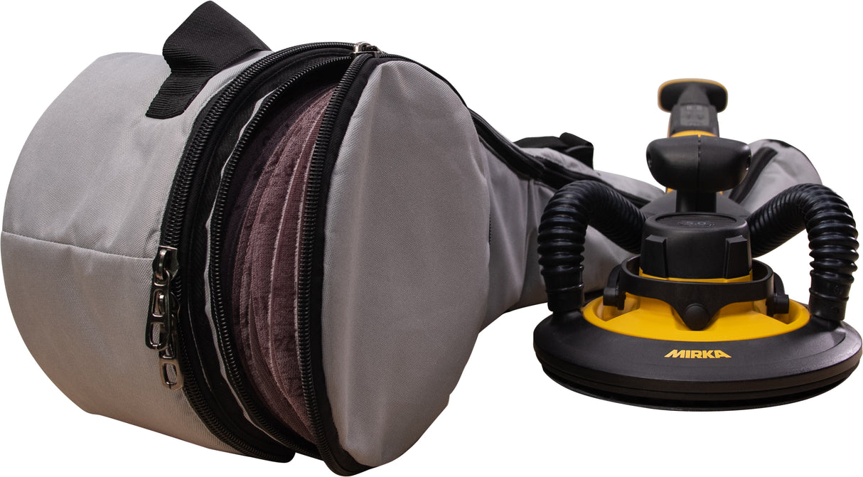 Lijadora compacta para paneles de yeso Mirka LEROS-S de 9" con bolsa de transporte (MIW95021BAUS)