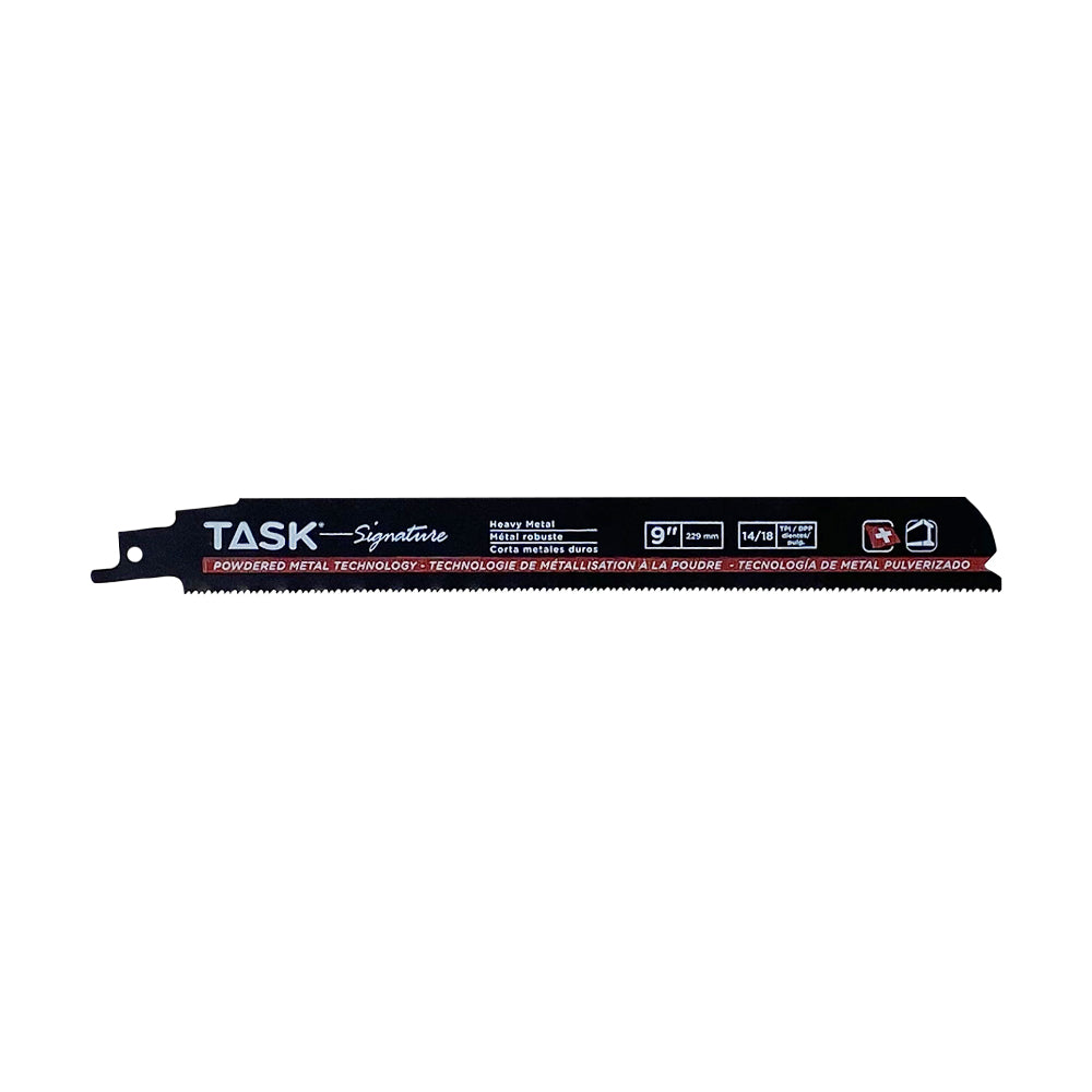 Task Reciprocating Saw Blade for Metal Contours & Tubing - Smooth