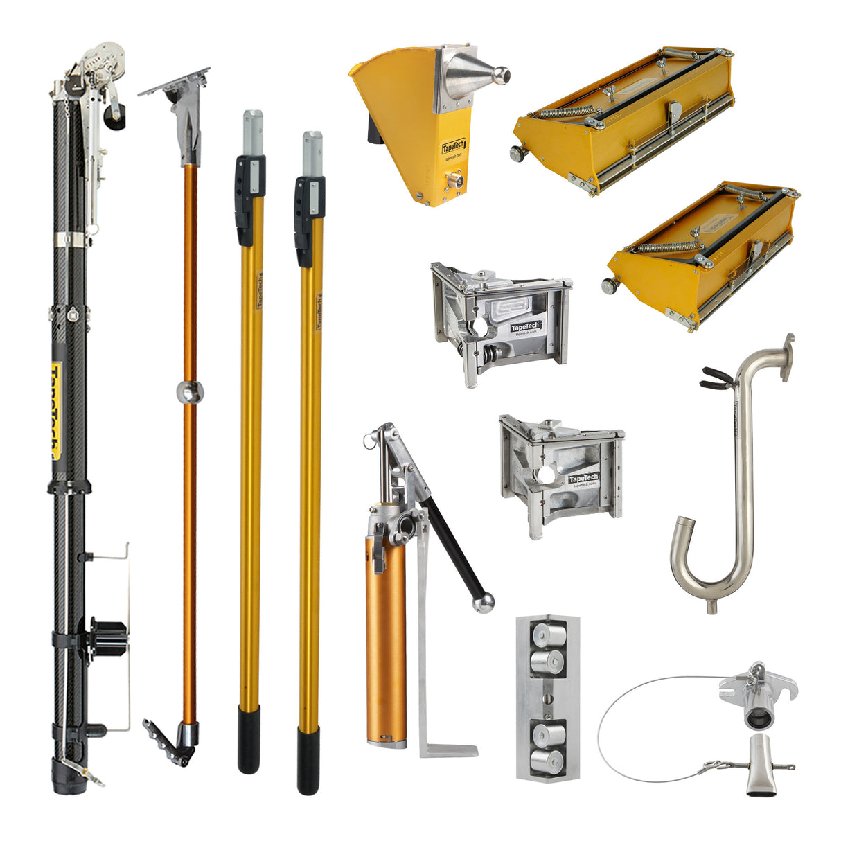 Kit complet de rubanage TapeTech avec cône en fibre de carbone