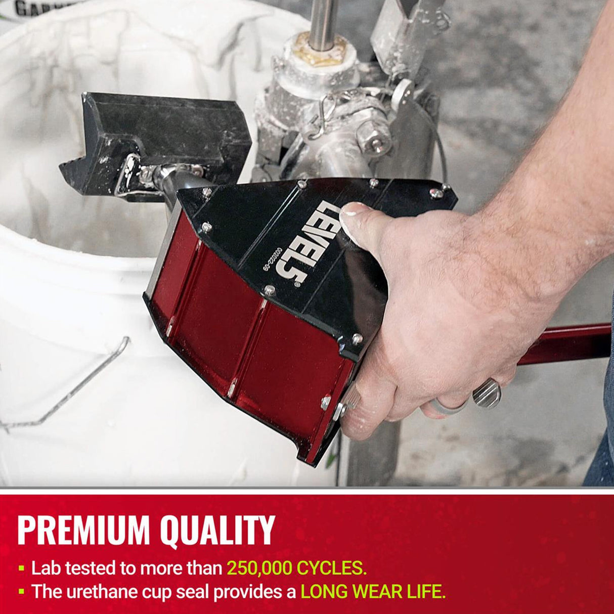 Level 5 Compound Pump with Filler and Wrench with Bonus Storage Case