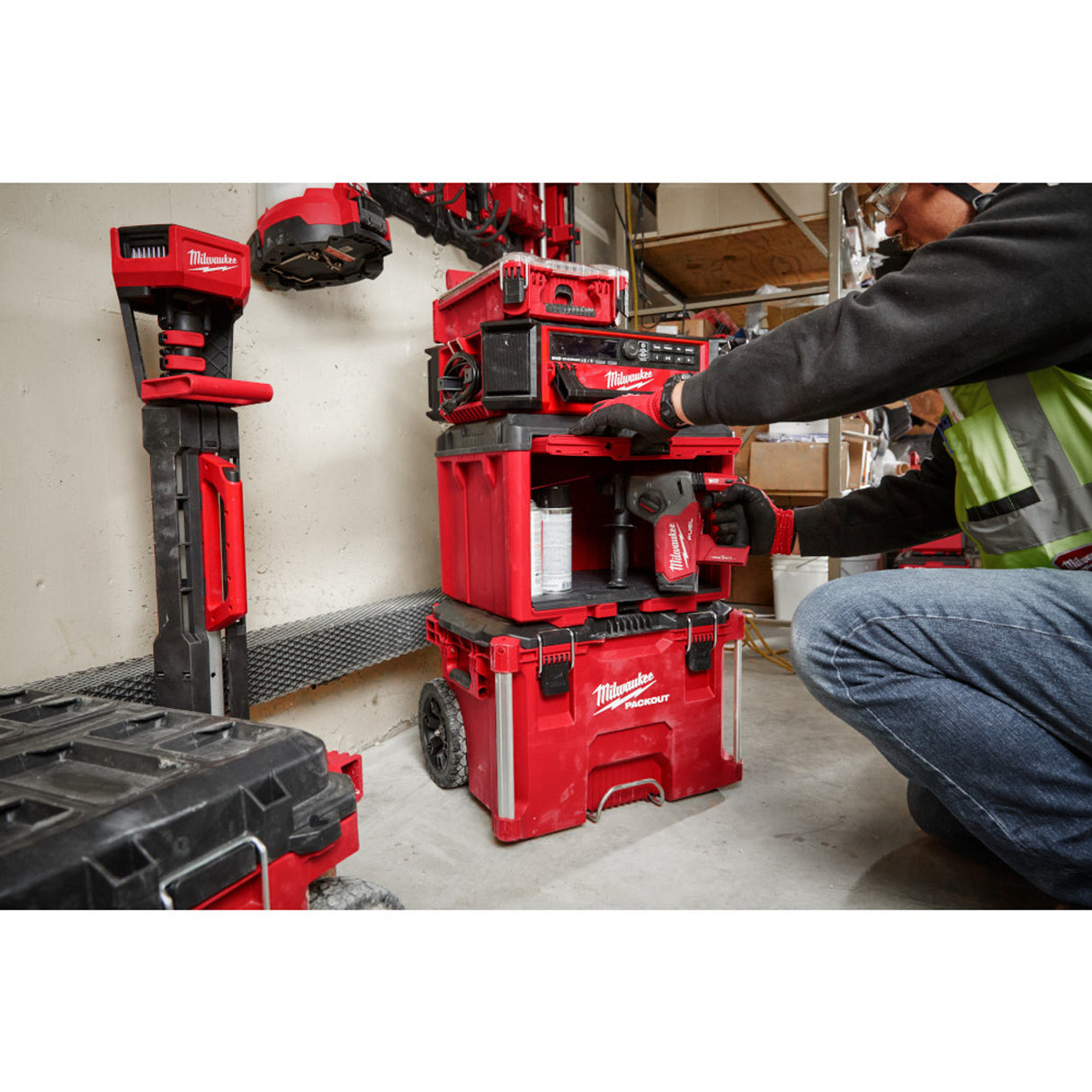 Milwaukee 48-22-8445 PACKOUT Cabinet