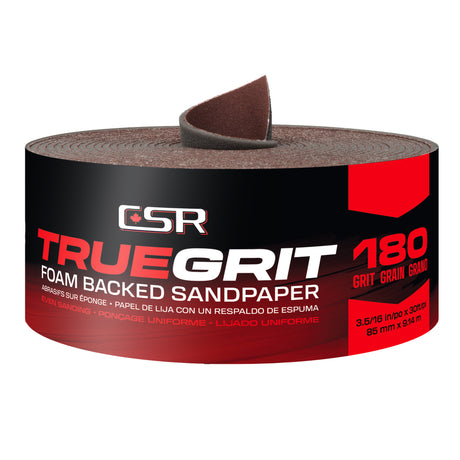 CSR 3-5/16" x 30' Sponge Back Sandpaper