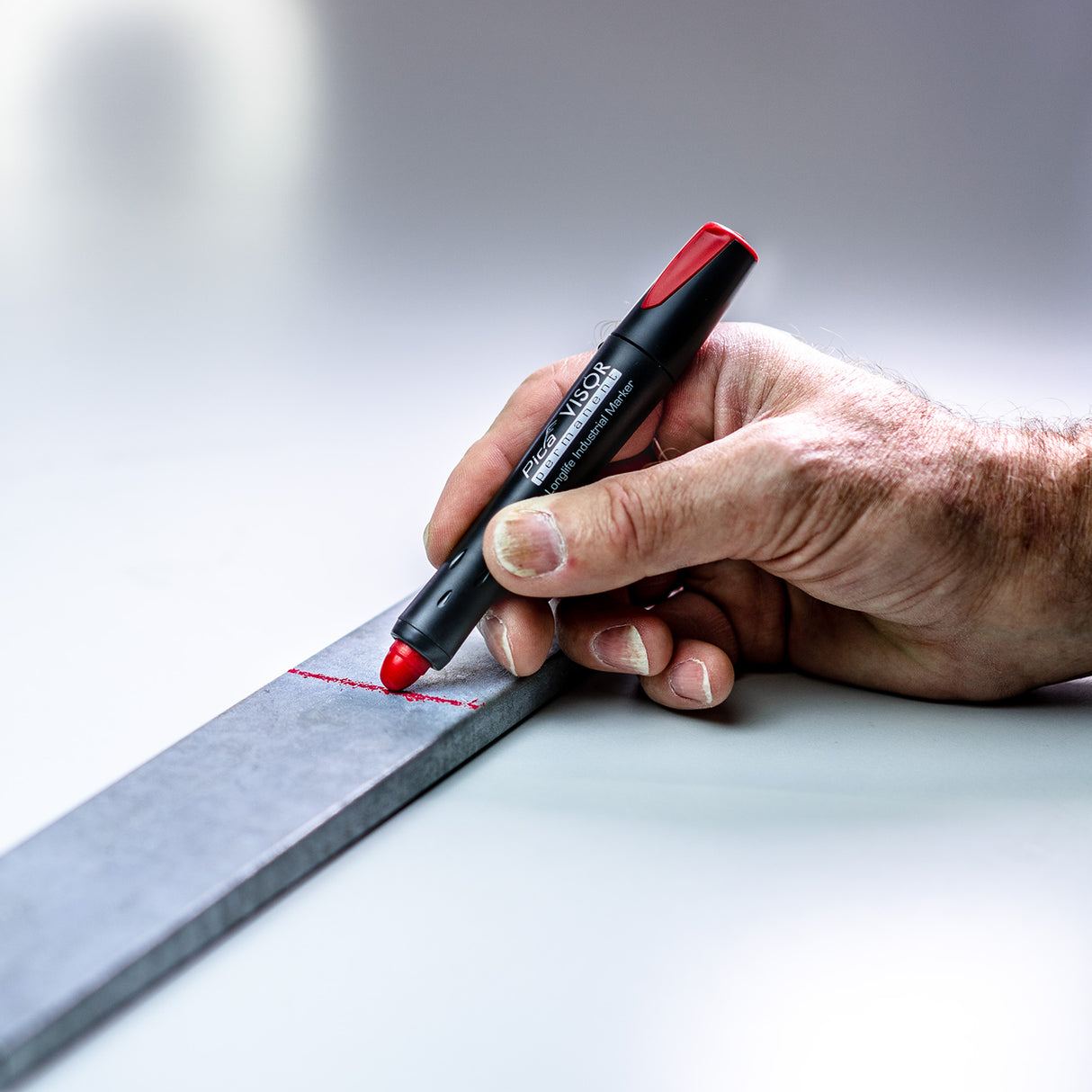 Pica Visor Permanent Building Crayon Marker