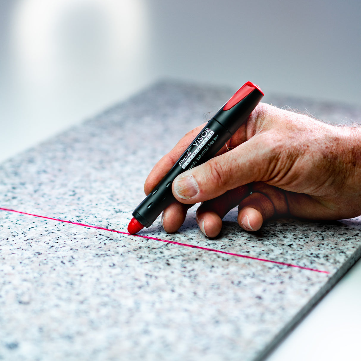 Pica Visor Permanent Building Crayon Marker