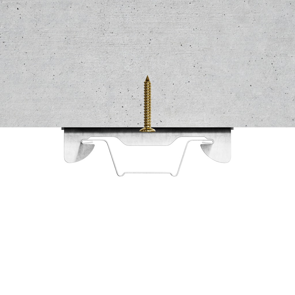 Clip de canal de enrasado metálico Resilmount A237