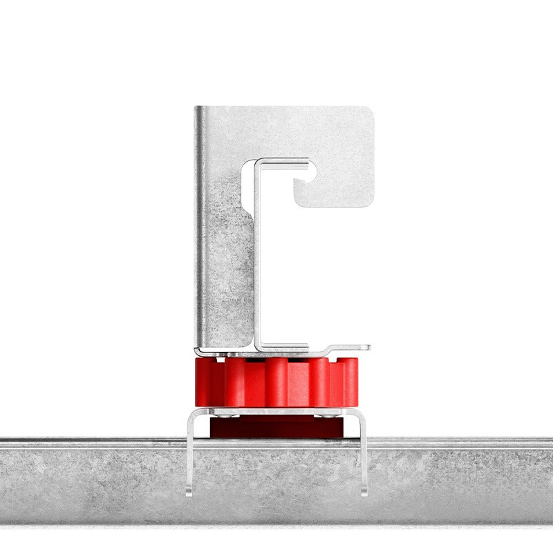 Clip de aislamiento acústico para canal laminado en frío Resilmount A237CR para canal de enrasado