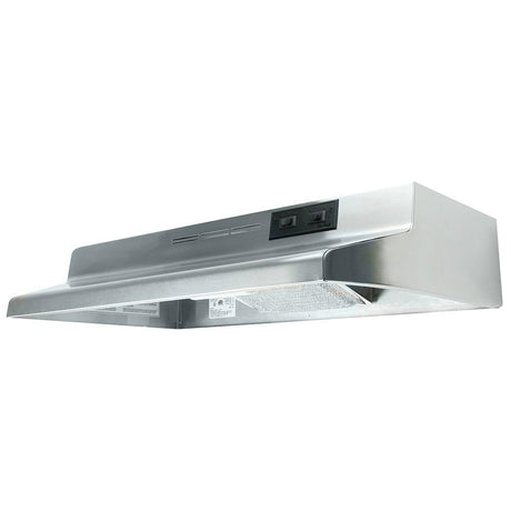 Campana extractora sin ductos Air King Advantage Series con ventilador de 2 velocidades e iluminación incandescente