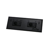Air King Dual Motor Switch with Black Plate