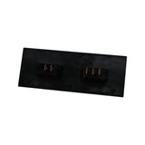 Air King Dual Motor Switch with Black Plate