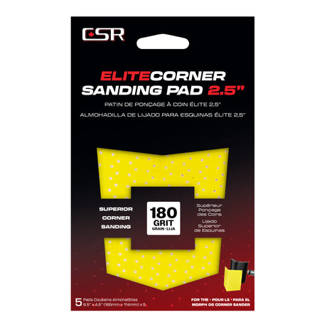 CSR Elite Corner Sanding Pad 2.5" (5 Pack)