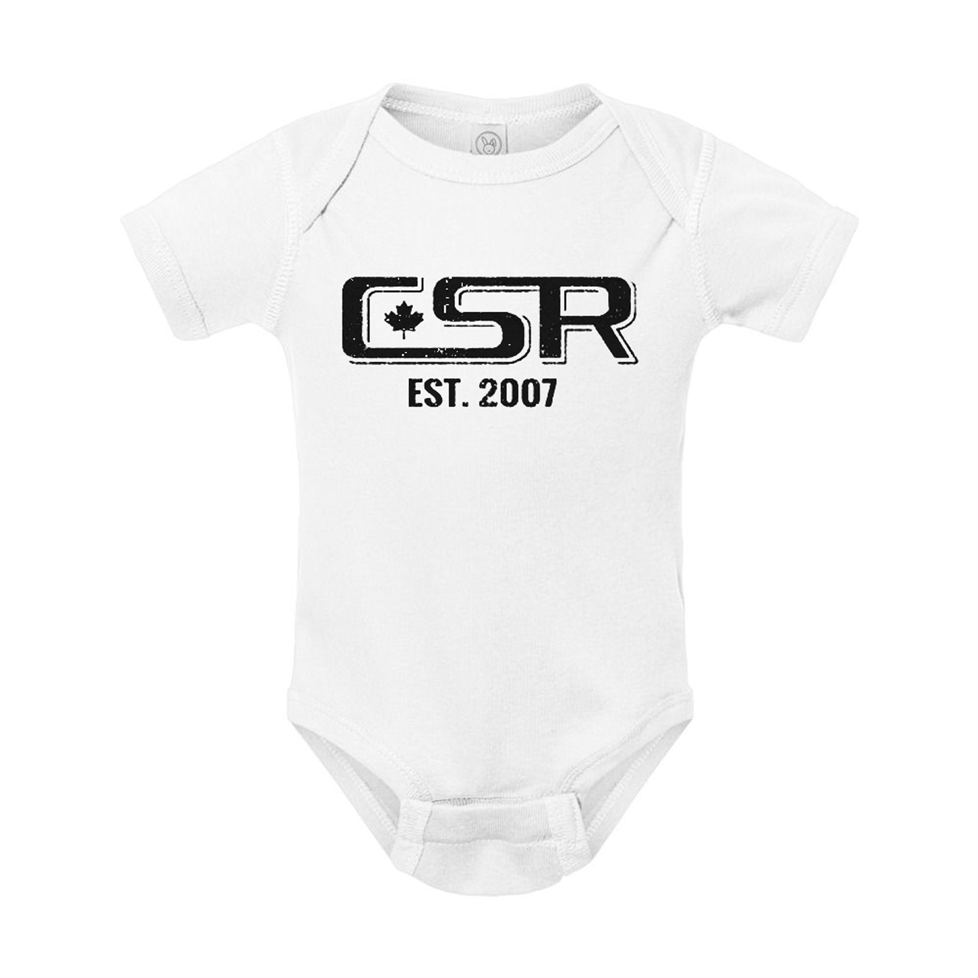 CSR Infant Baby Rib Bodysuit