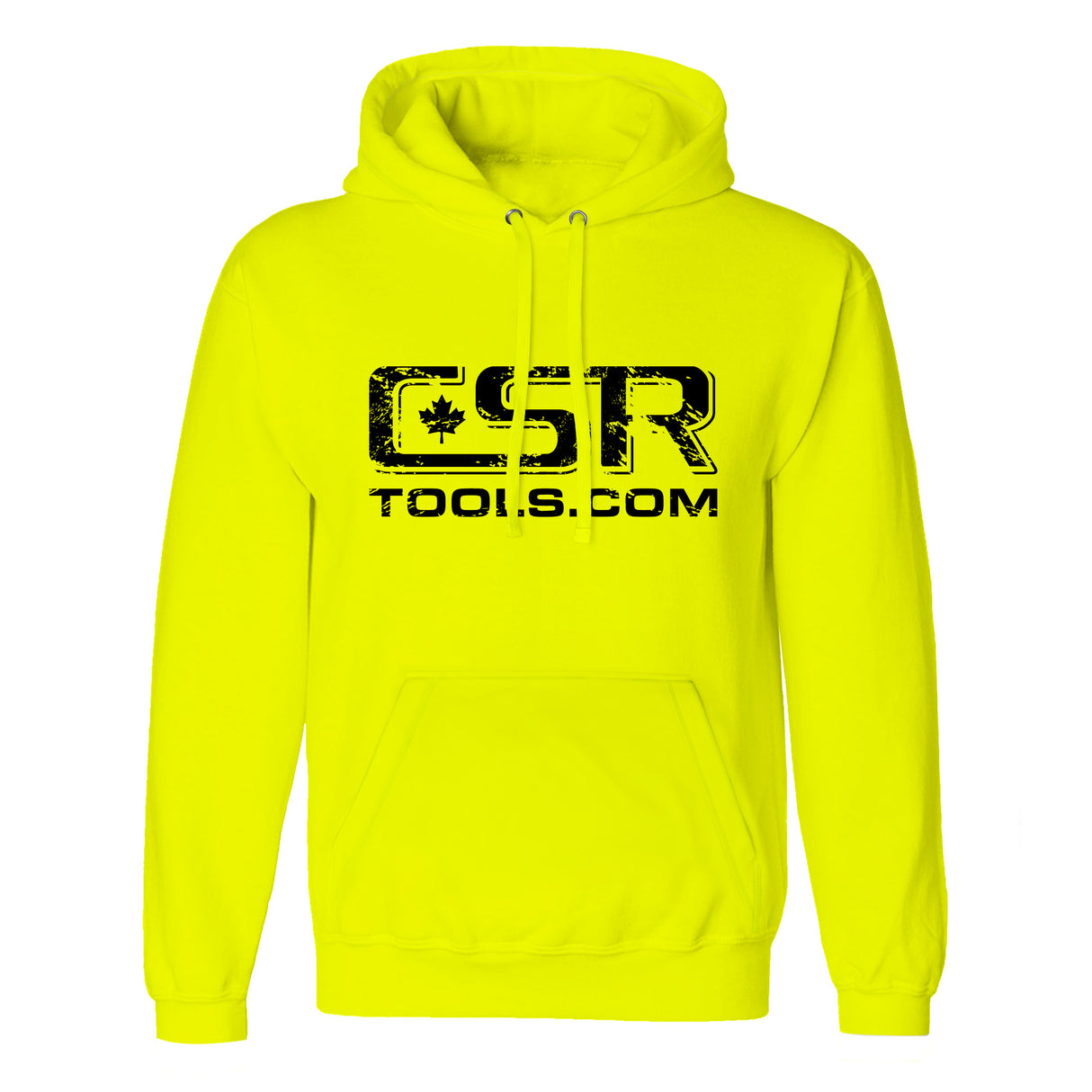 CSR ATC Hi-Vis sudadera con capucha amarilla para hombre