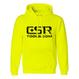 CSR Sweat à capuche jaune haute visibilité ATC pour homme