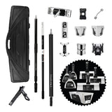 Juego completo de herramientas de encintado y lijado semiautomático Columbia con juego de herramientas manuales de regalo