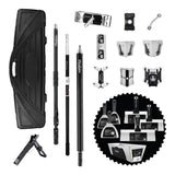 Juego de herramientas de encintado y lijado semiautomático completo Columbia Predator con juego de herramientas manuales adicional