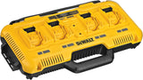 Cargador rápido simultáneo multipuerto de batería de iones de litio 12V-20V DeWalt DCB104 MAX