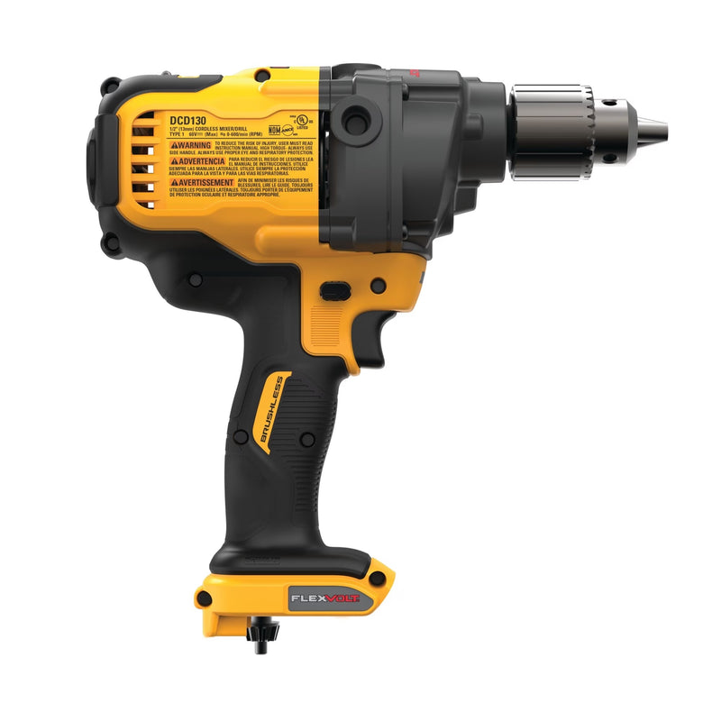 DeWalt DCD130B 60V MAX Mixer/Drill with E-Clutch System (Tool Only)