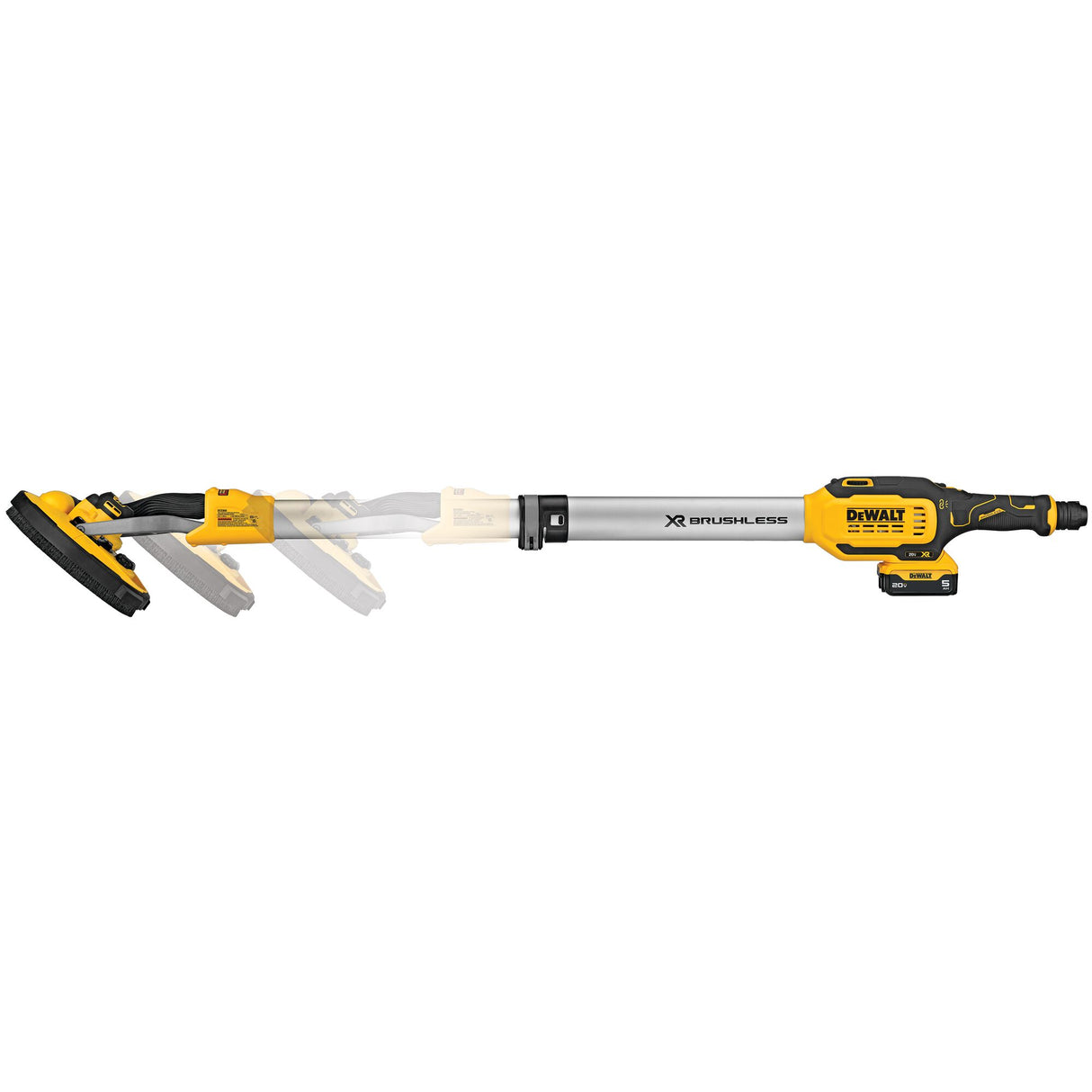 Ponceuse à cloison sèche sans fil DeWalt DCE800P1 20V Max XR avec batterie et chargeur