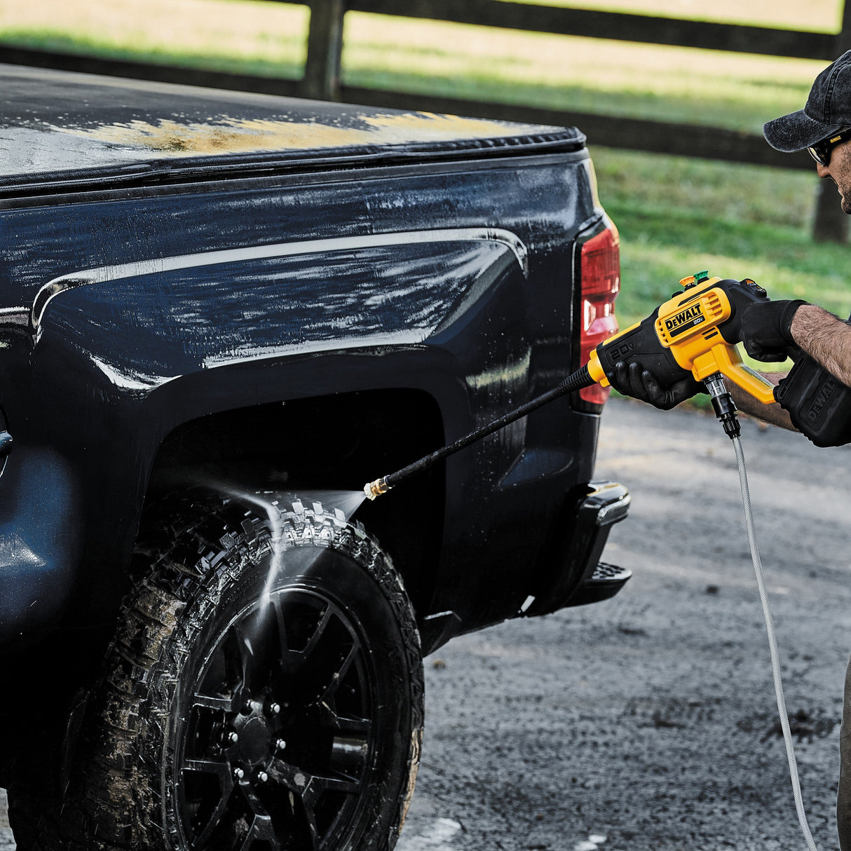 DeWalt 20V Max 550 PSI Limpiador eléctrico inalámbrico 5.0Ah Kit