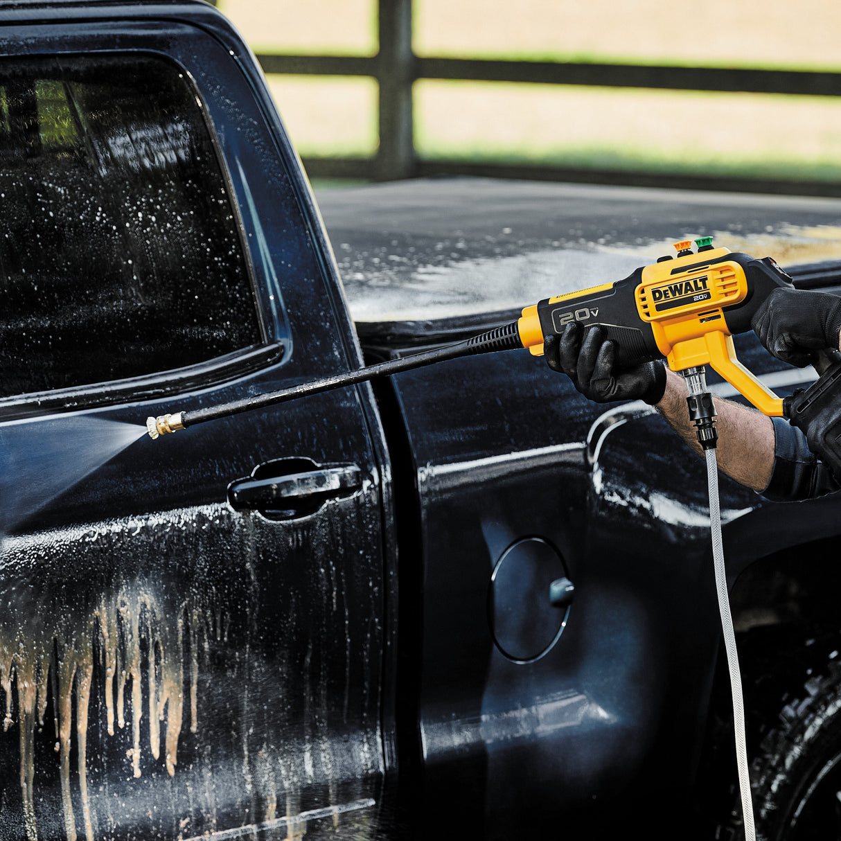 DeWalt 20V Max 550 PSI Limpiador eléctrico inalámbrico 5.0Ah Kit