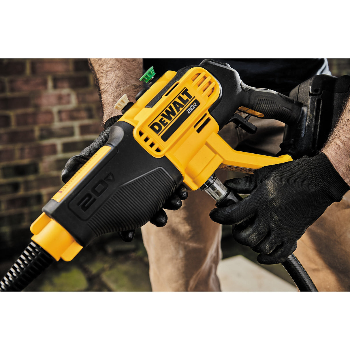 DeWalt 20V Max 550 PSI Limpiador eléctrico inalámbrico 5.0Ah Kit