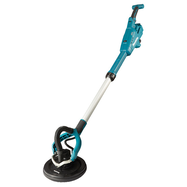 Makita Cordless Drywall Pole Sander with 11 Gallon Wet/Dry HEPA Filter Dust Extractor Bundle