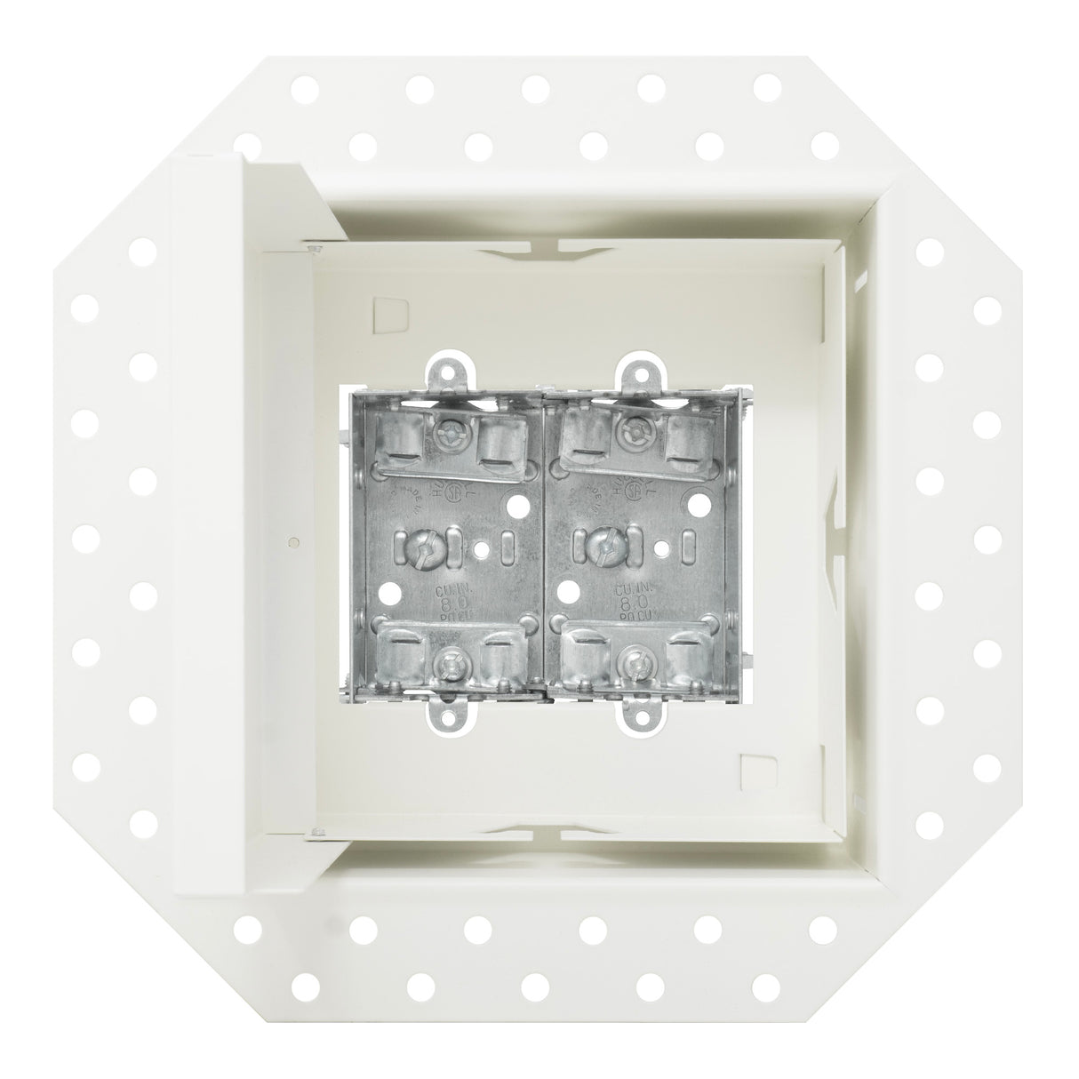 Fittes Drywall No-See Receptacle Mount [Luxe]