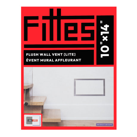 Aria Flush Wall Vent [Lite] Retour