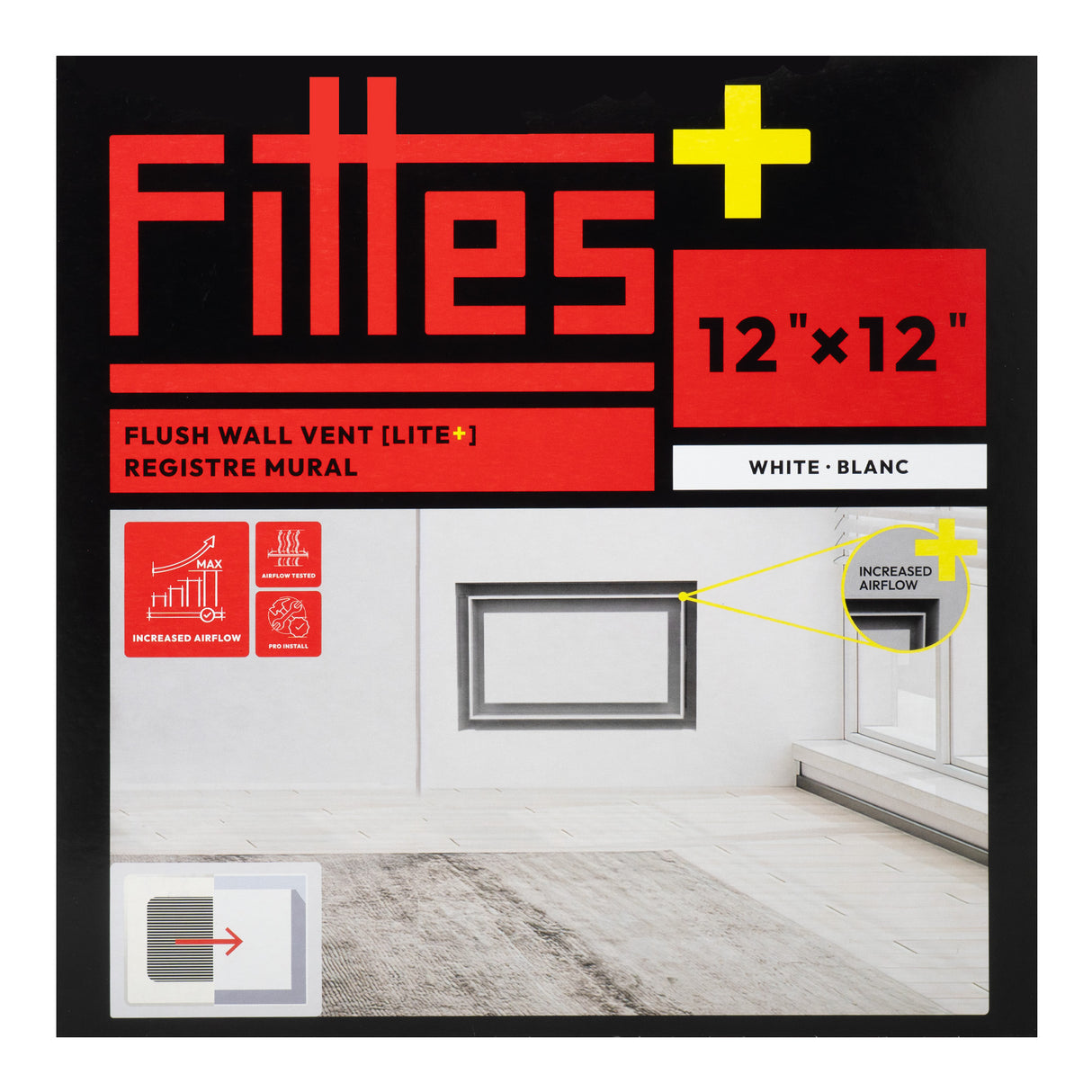 Retorno de pared empotrado de alto rendimiento Aria Lite+