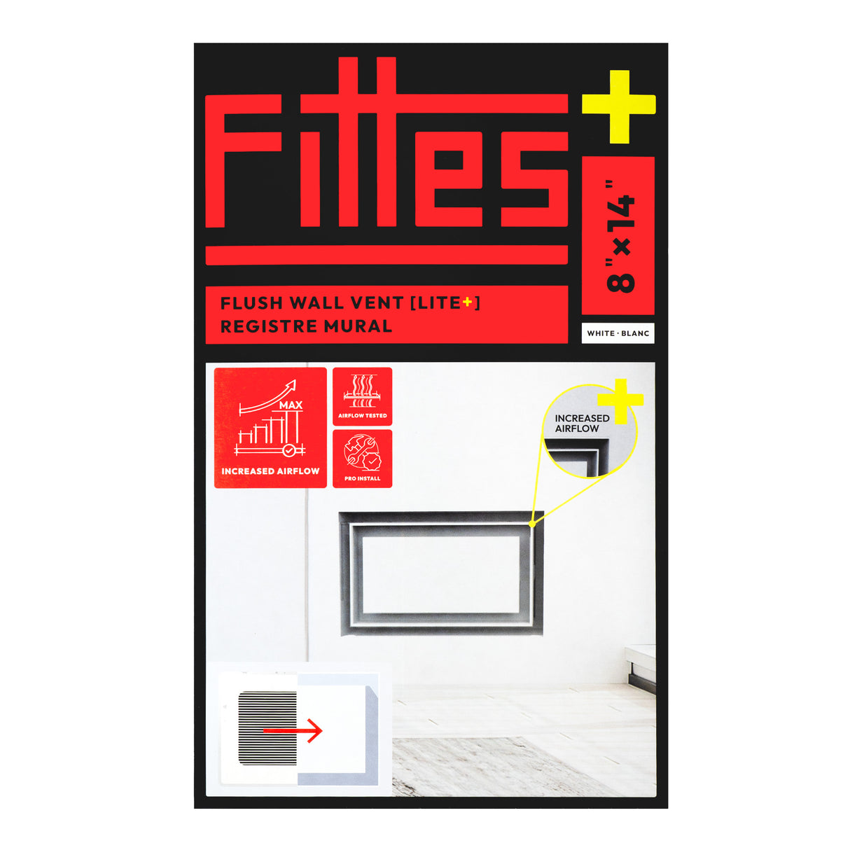 Aria Lite+ Flush High Performance Wall Return