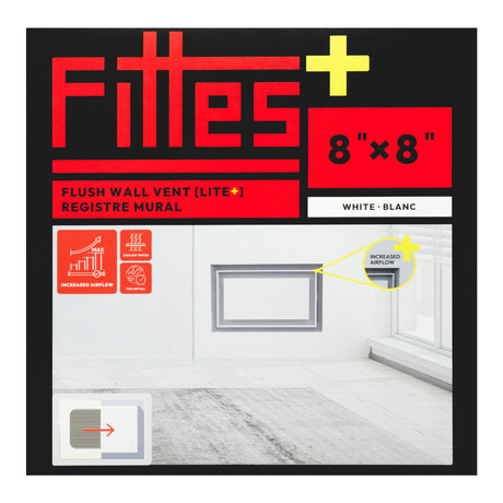 Retour mural haute performance Aria Lite+ affleurant