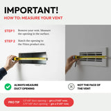 Aria Lite+ Grille de ventilation murale haute performance encadrée