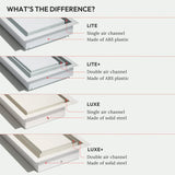 Aria Lite+ Grille de ventilation murale haute performance encadrée