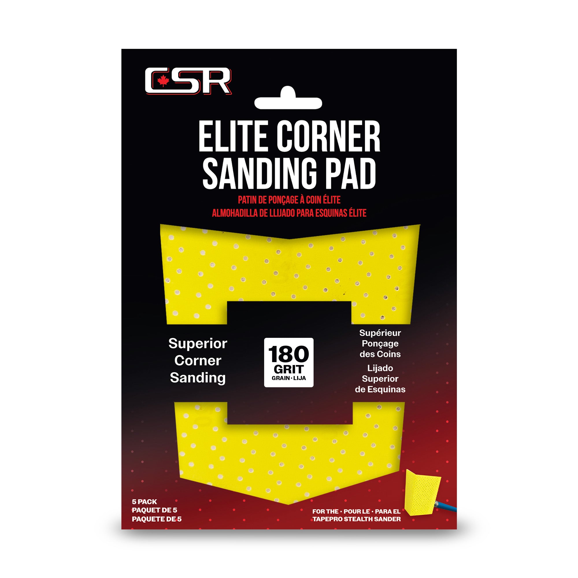 CSR Elite Corner Sanding Pad (5 Pack)