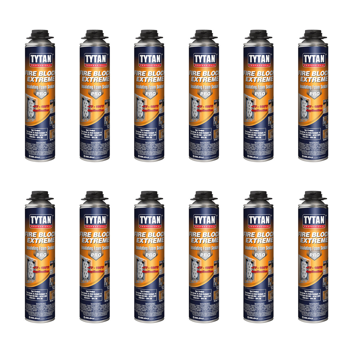 Tytan Fire Block Extreme Type-V Expanding Insulating Spray Foam (24 oz.)