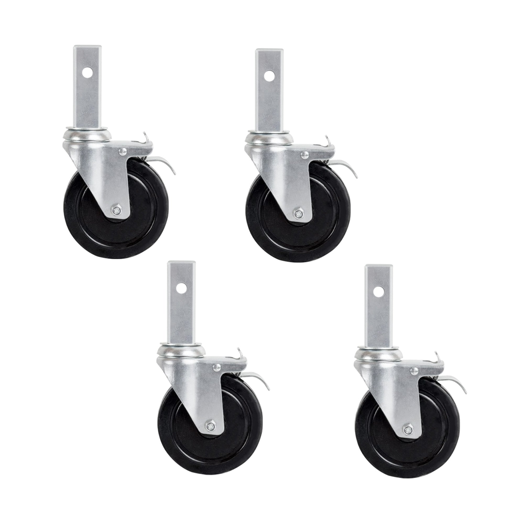 Metaltech 5" Casters with Locking Pin for Jobsite Series Baker Scaffold