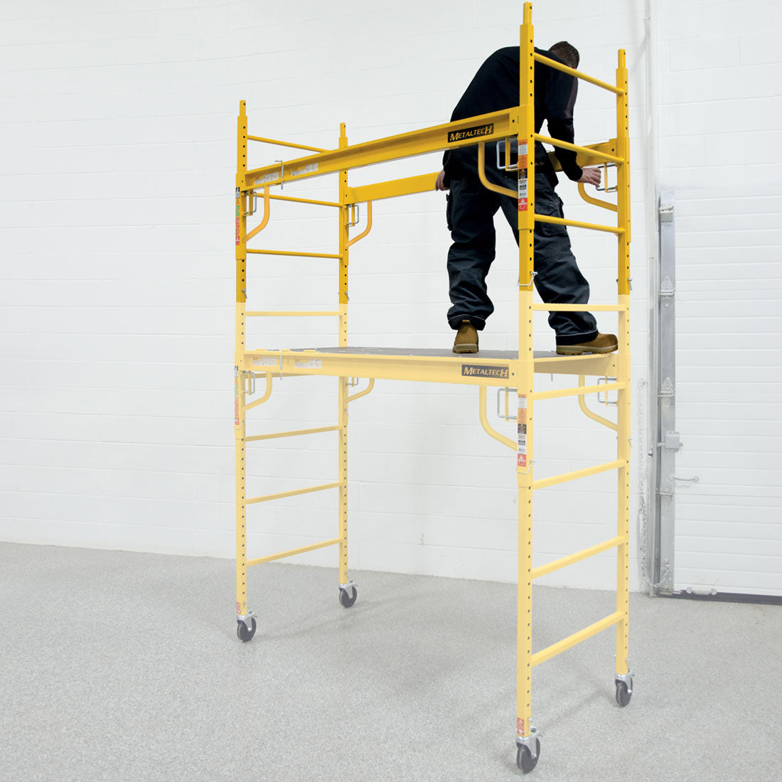 Rallonge MetalTech de 99 cm de hauteur pour échafaudage Baker Jobsite Series™ de 1,8 m