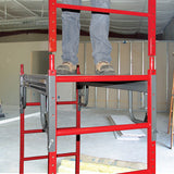 MetalTech Buildman™ 6' Baker Scaffold with 6" Casters