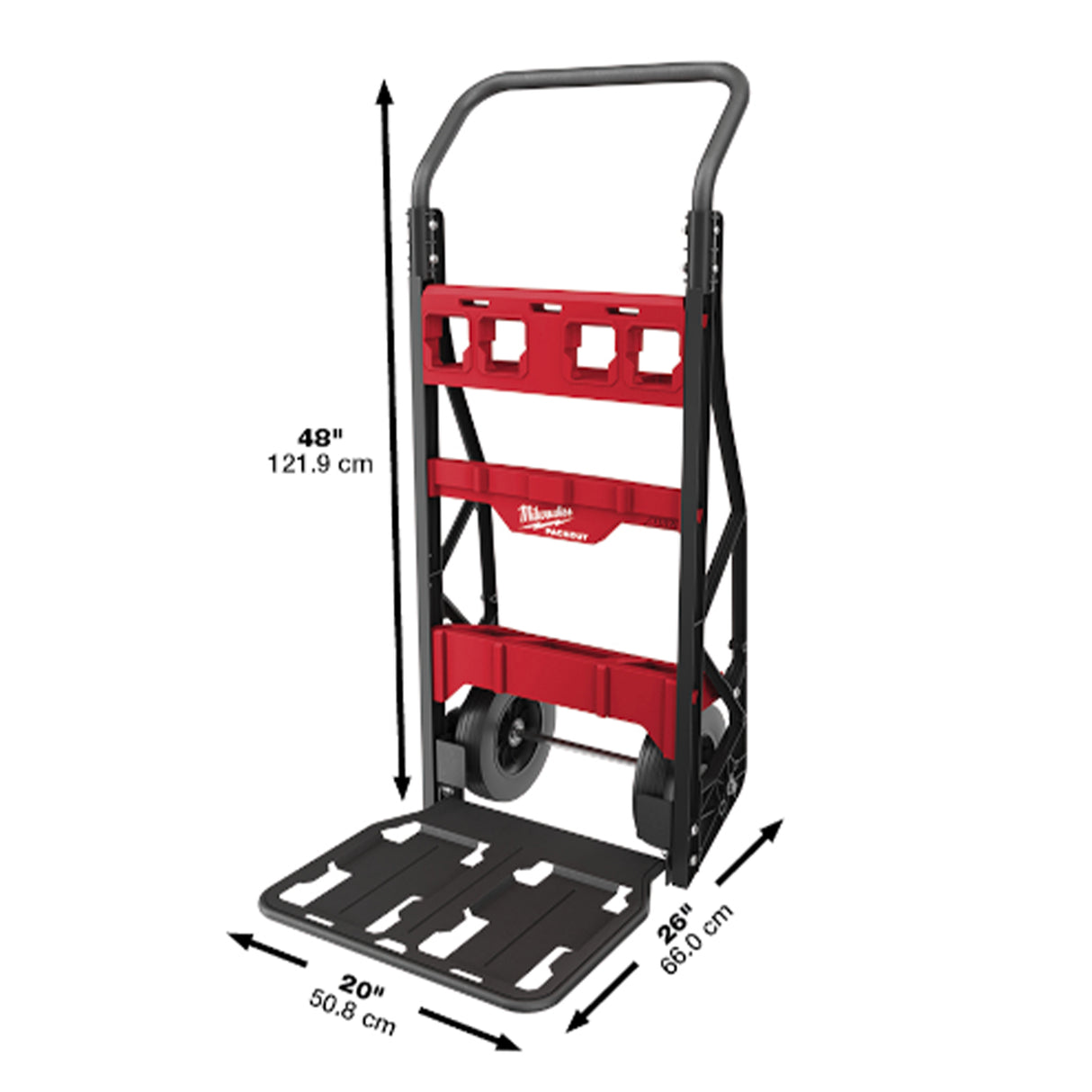 Milwaukee 48-22-8415 PACKOUT Carro de 2 ruedas