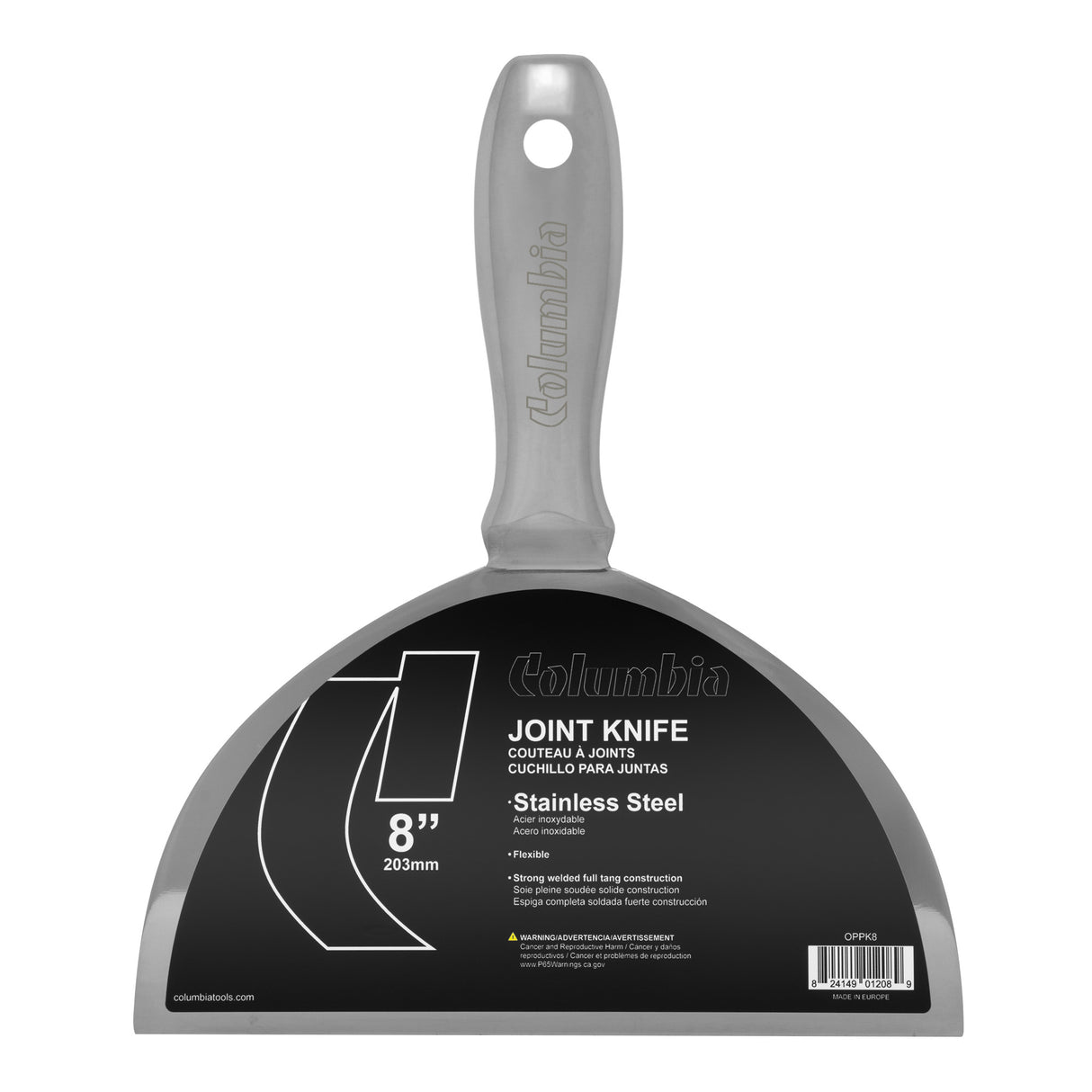 Columbia One Piece Stainless Steel Putty Knives