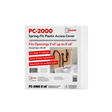 Acudor Spring Fit Plastic Flush Access Cover PC-2000
