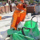 Bac de lavage et de filtration des déchets de la cuve à boues