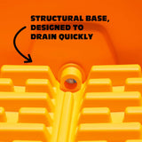 Bac de lavage et de filtration des déchets de la cuve à boues