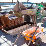 Bac de lavage et de filtration des déchets de la cuve à boues