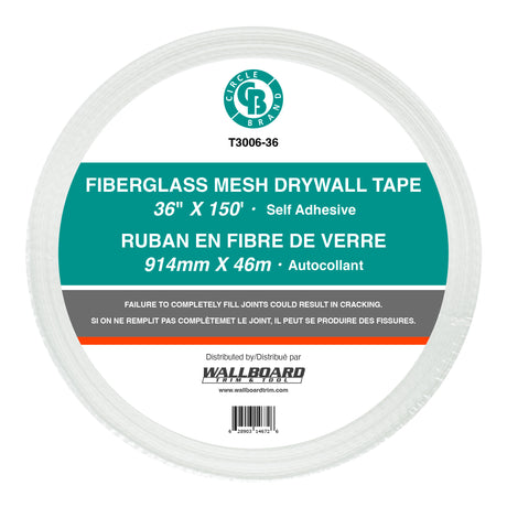 Circle Brand 36" Fiberglass Mesh Tape