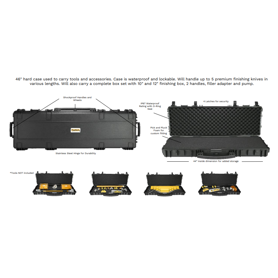 TapeTech 46” Hard Utility Case