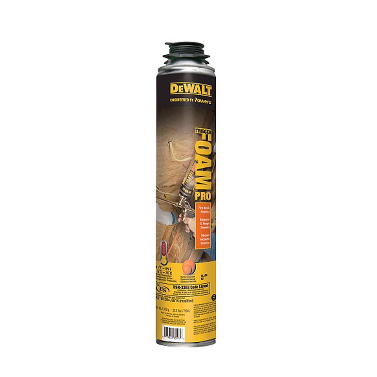 DeWalt TriggerFoam Pro Bloc de feu 29oz